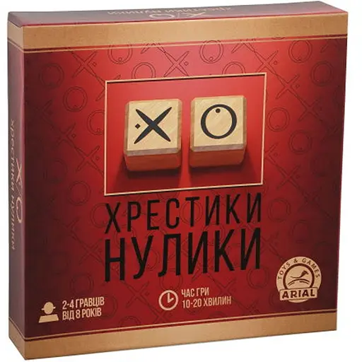 Настольная игра Arial Крестики-нолики ХО (91113) - фото 1