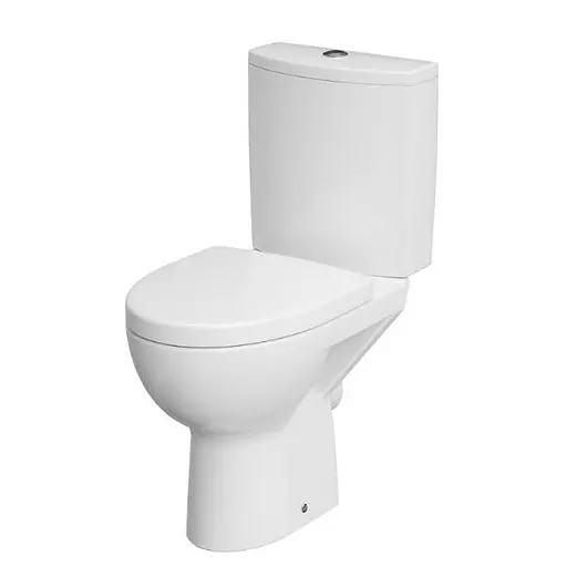 Унітаз-компакт Cersanit Parva 518 CleanOn 011 3/5 л з дюропластовим сидінням SoftClose+QuickRelease 30412 - фото 1