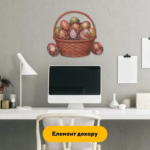 Деревянный пазл Пасхальная Корзина, А1, Картонная коробка 500+ элементов - фото 5