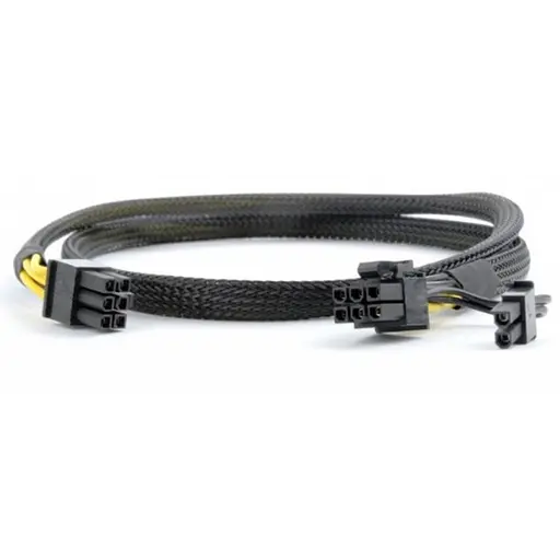 Кабель живлення Cablexpert перехідник CC-PSU-86 6-pin 6+2 pin довжина 80 см - фото 2