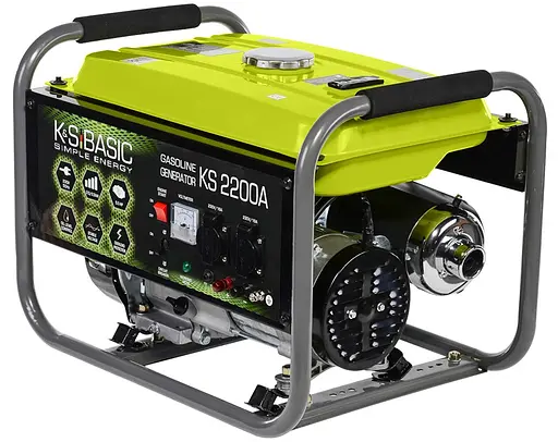 Генератор бензиновий Konner&Sohnen Basic 2/2.2 кВт KSB 2200A - фото 3