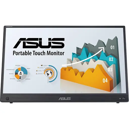 Монитор 15.6" ASUS ZenScreen MB16AHT Touch Portable FHD IPS 60Hz (90LM0890-B01170) - фото 1