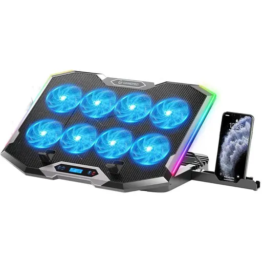 Охлаждающая подставка для ноутбука до 21 дюймов GamePro GPCP-870 8xfans