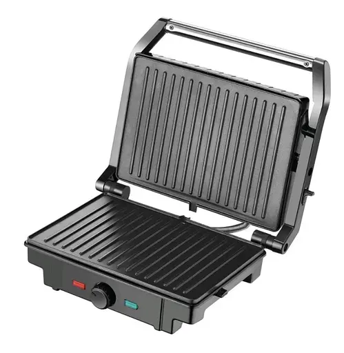 Прижимной контактный электрический домашний гриль Rainberg RB-5402 - фото 2