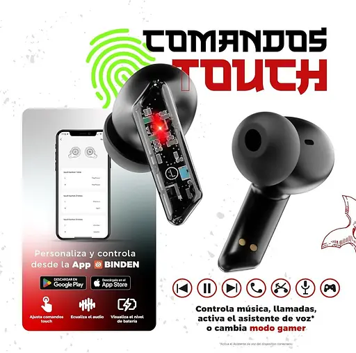 Бездротові ігрові навушники X8 з шумоподавленням чорний - фото 8