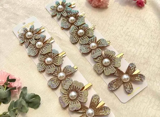 Металеві шпильки для зачісок 12 шт. - фото 2