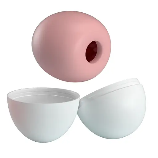 Мастурбатор яйце Pretty Love Pleasure Egg I рожевий - фото 7