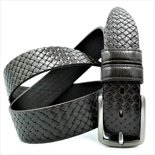 Ремінь шкіряний Weatro чоловічий 110-125х4 см acs0014087 - фото 4