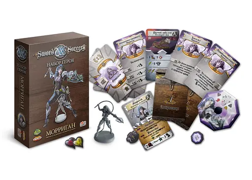Настольная игра GaGa Games Клинок и Колдовство: Герой Морриган (Sword & Sorcery: Hero Pack - Morrigan) (GG159) - фото 5