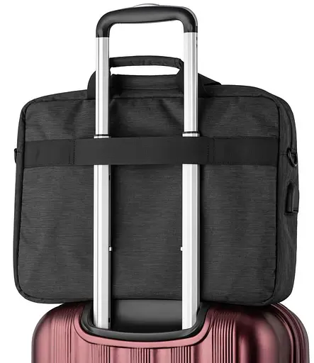 Сумка для ноутбука 2E 16" CrossSquares, Black (2E-CBN9198BK) - фото 10