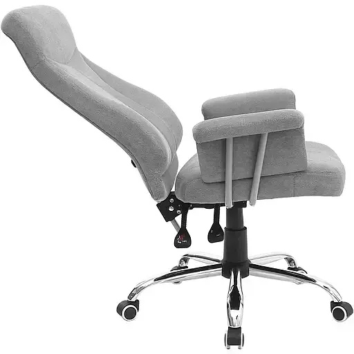 Офисное кресло GT Racer B-2465, серое (B-2465 Gray) - фото 4