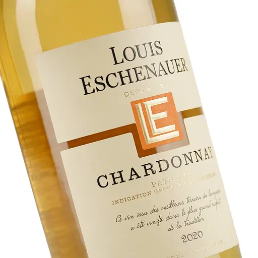Вино Louis Eschenauer Chardonnay, біле, сухе, 12%, 0,75 л (1312310) - фото 6