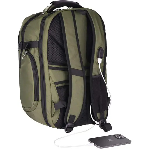 Рюкзак для ноутбука 2E 2Е 16" Ultimate SmartPack 30L Green (2E-BPT6416OG) - фото 6