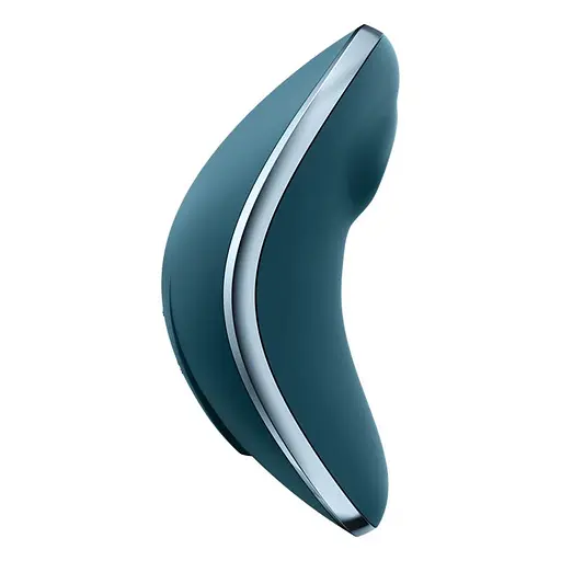 Вакуумний стимулятор клітора з вібрацією Satisfyer Vulva Lover 1 блакитний - фото 2