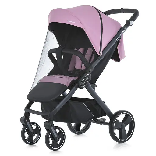 Дитяча прогулянкова коляска-книжка El Camino ME 1053-3 Dynamic Pro Mauve Pink Рожева - фото 3