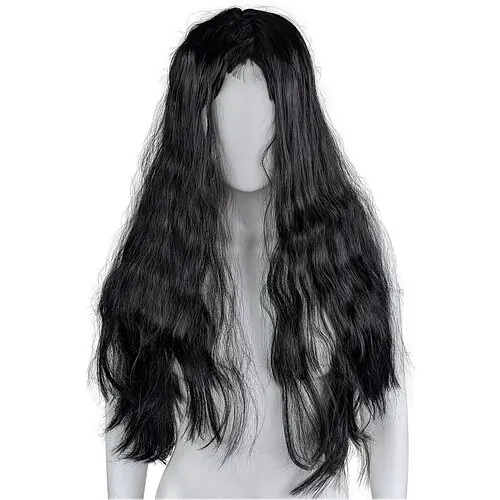 Парик Уэнзди Адамс, расплетенный - фото 1