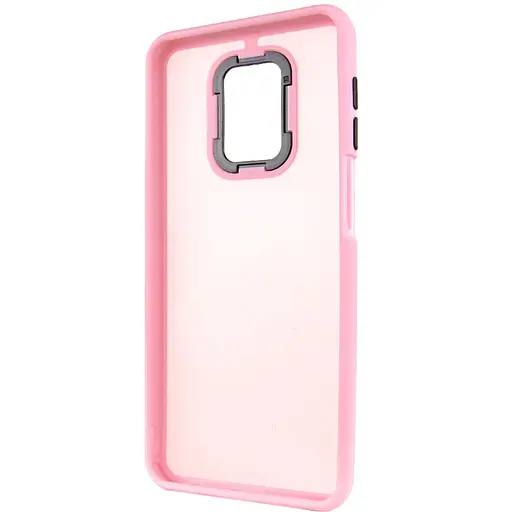 Чохол TPU+PC Lyon Frosted для Xiaomi Redmi Note 9s / Note 9 Pro / Note 9 Pro Max Pink - фото 3