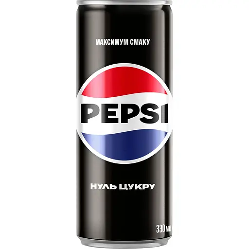 Уцінка. Напій Pepsi Cola Max безалкогольний сильногазований 0.33 л (717415)  