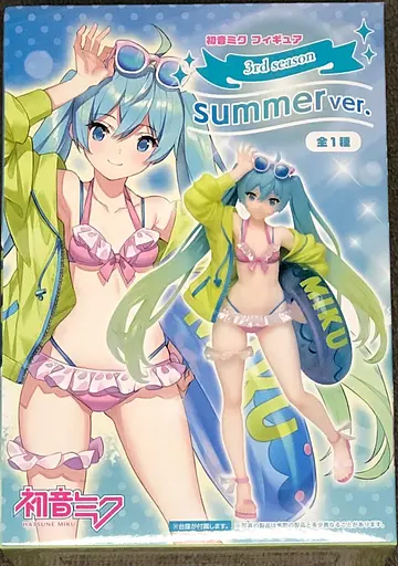 Фігурка Taito Hatsune Miku Summer Ver 3Rd. Хацуне Міку 20 см T HM SV - фото 5