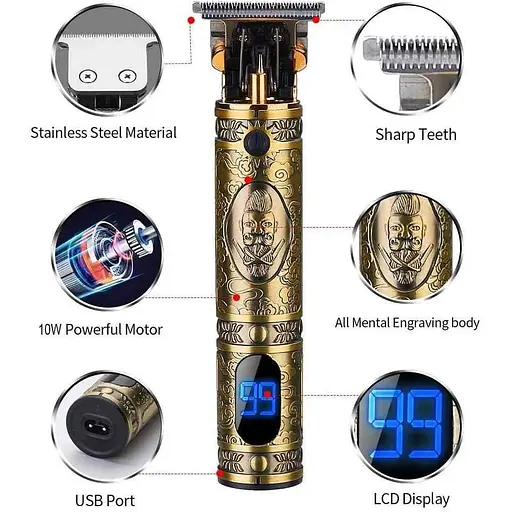 Машинки для стрижки волосся Suttik для чоловіків - фото 4