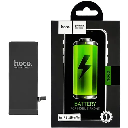 Акумулятор Hoco для Apple iPhone 6, посилений (2280mAh)