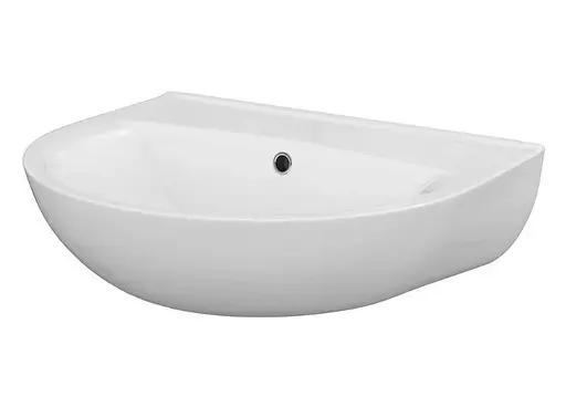 Раковина Cersanit President 55 см без отверстия для смесителя Белый K08-101 30412 - фото 1