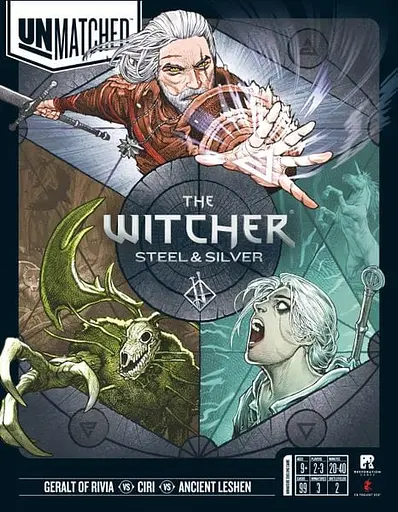 Настольная игра Geekach Games Unmatched: The Witcher - Коллекционный набор (Unmatched Witcher Bundle) (укр.) + уникальные промо! (GKCH0243) - фото 2