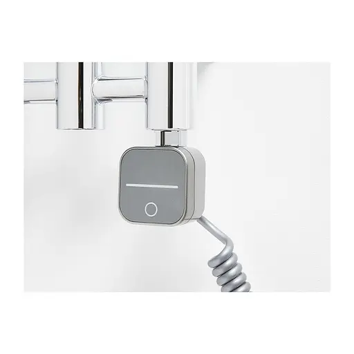 Електричний тен HeatQ NEX 600 Вт Bluetooth з кабелем колір хром (N600.CR.SC), Хром - фото 1