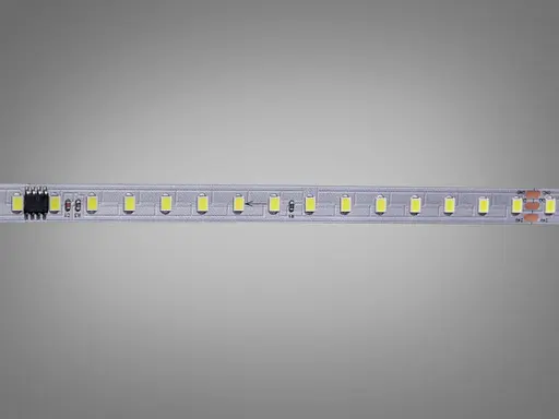 Адресная LED лента 24В, 126 диодов на метр, 8мм, холодный - фото 3