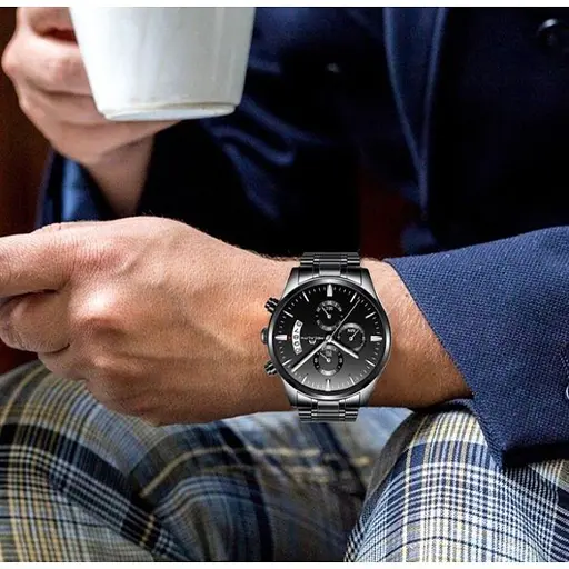 Чоловічий наручний годинник MegaLith Super - фото 9