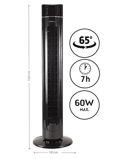 Вентилятор підлоговий First Austria FA-5560-2 (колонний) - фото 2