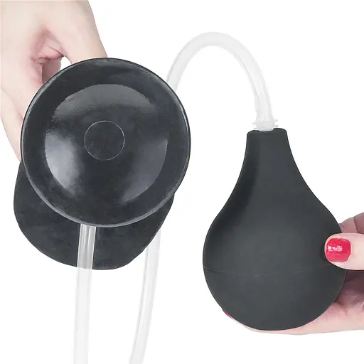Фаллоимитатор LoveToy Squirting 11'' 28 см черный - фото 5