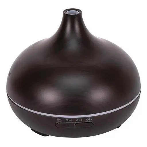 Зволожувач повітря Aroma Diffuser 115-021 з підсвіткою Чорний - фото 3