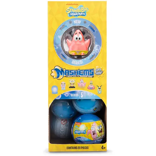 Іграшка-сюрприз у кулі Mash'ems S5 - Губка Боб Квадратні штани в асортименті (53715) - фото 3