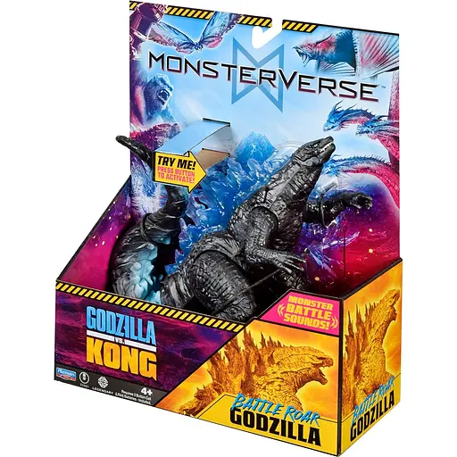 Игровая фигурка Godzilla vs. Kong S2 Годзилла готов к бою со звуком 18 см (35756N) - фото 4