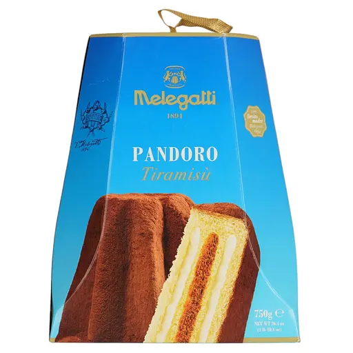 Кекс Melegatti Pandoro Tiramisu з кремом тірамісу 750 г - фото 2