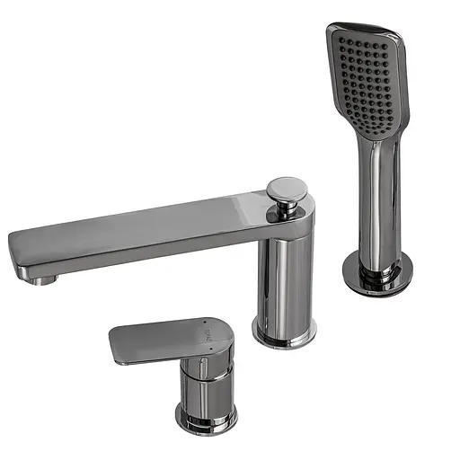 Смеситель для ванны Topaz Sardinia TS 08111-H19 Хром - фото 2