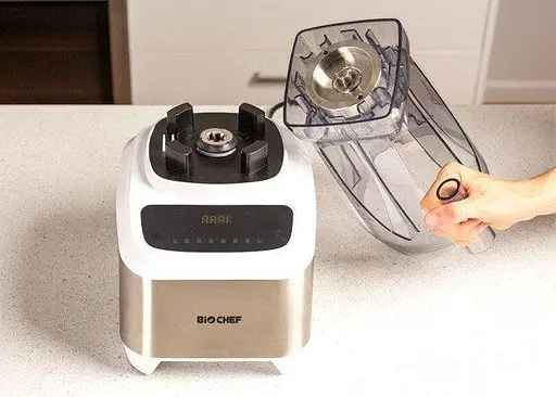 Блендер професійний BioChef Atlas Power Blender (Stainless Steel) найтихіший суперблендер, білий - фото 9