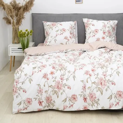 Комплект постільної білизни Viluta полуторний ранфорс 24351 100% бавовна - фото 1