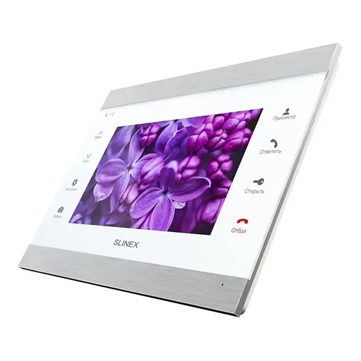 Видеодомофон 7" WiFi Slinex SL-07 Cloud Silver+White (83-00053) - фото 2