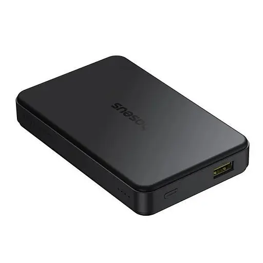 Беспроводной магнитный повербанк Baseus 10000 mAh 22.5 Вт с зарядкой MagSafe для iPhone УМБ черный - фото 3