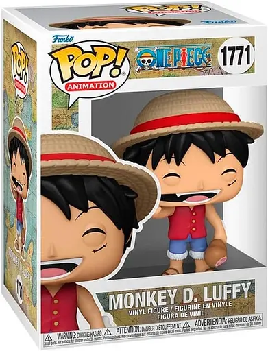 Фігурка Funko Pop Ван Піс Луффі One Piece Luffy 10 см OP L 1771 - фото 3