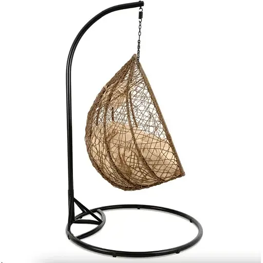 Підвісне крісло-кокон Di Volio Foggio двомісне коричневий - фото 7