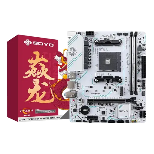 Материнська плата SOYO B450M D4 Pro Socket AM4 (SY-B450M D4 PRO)