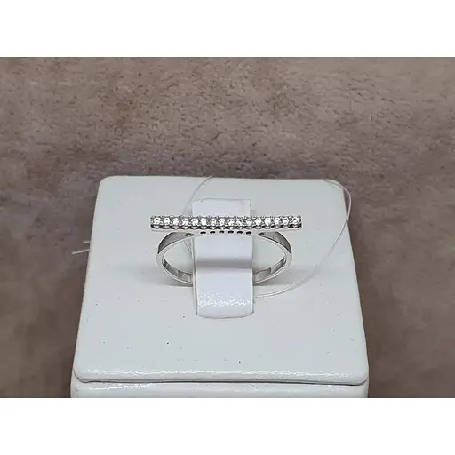 Срібне кільце Qvaliz з фіанітами. 901-00946 16 17 - фото 3