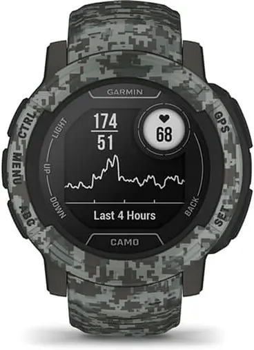 Смарт-годинник Garmin Instinct 2 - Camo Edition Graphite Camo (010-02626-03) - фото 2
