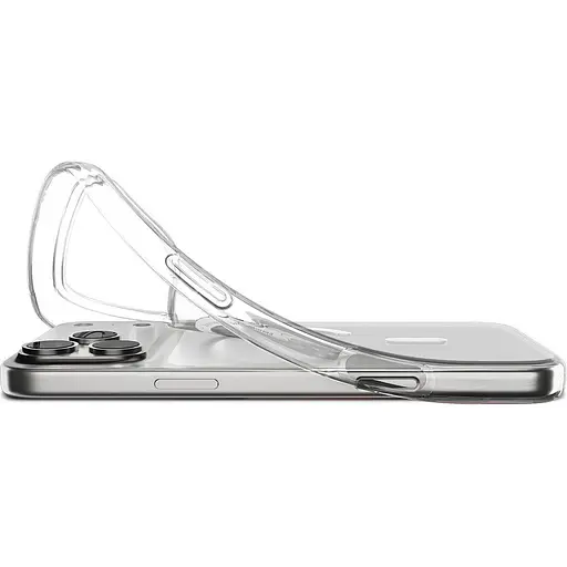 Чохол Spigen Liquid Crystal MagSafe для Apple iPhone 17 Pro Clear White ACS10396 (149409) - фото 7