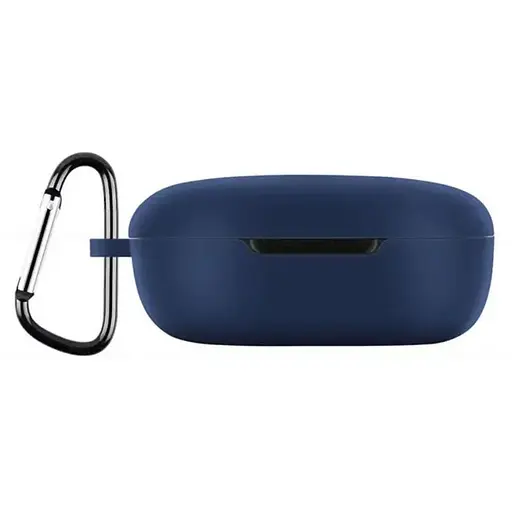 Чехол-накладка DK Silicone Candy Friendly с карабином для Xiaomi Redmi Buds 4 Lite (dark blue)