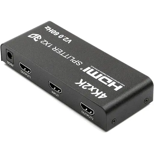 Сплиттер PowerPlant HDMI 1x2 V2.0, 3D, 4K/60hz (HDSP2-V2.0)