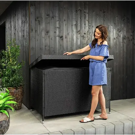 Скриня садова для зберігання Di Volio Varise 740 L чорний - фото 9